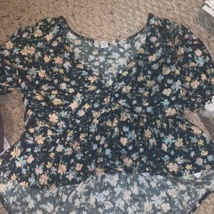 American Eagle Floral Top